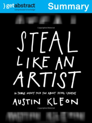cover image of Steal Like an Artist (Summary)